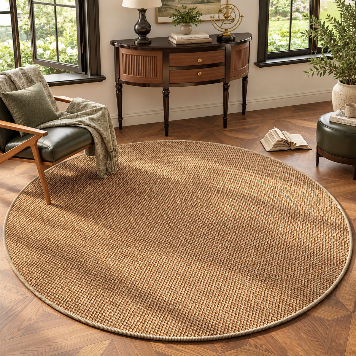 Modern Round Floor Rug