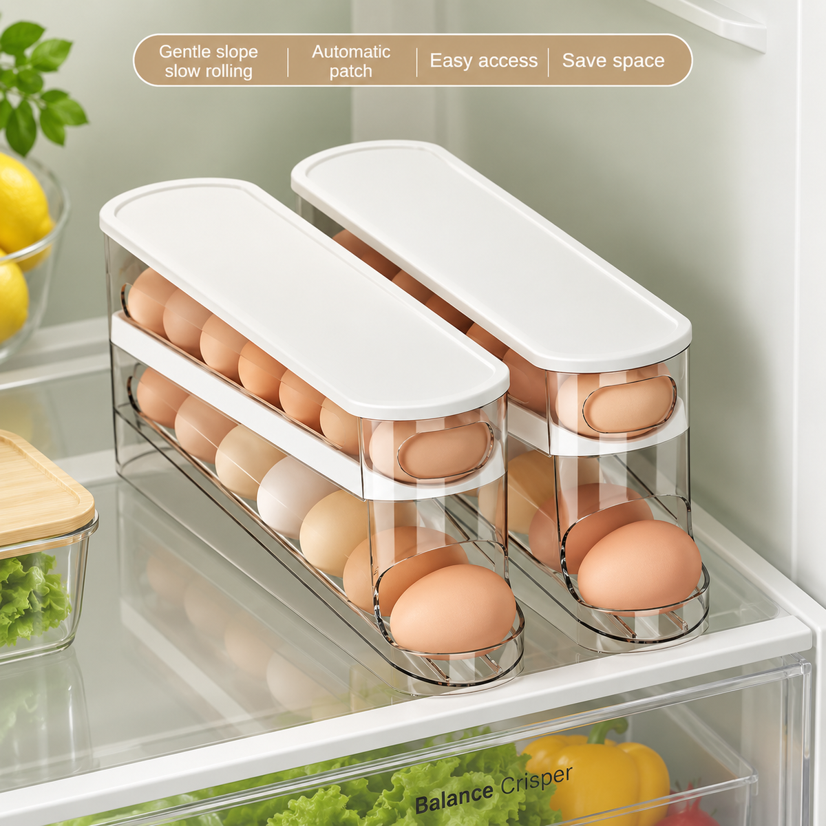 Fridge Egg Storage Organizer