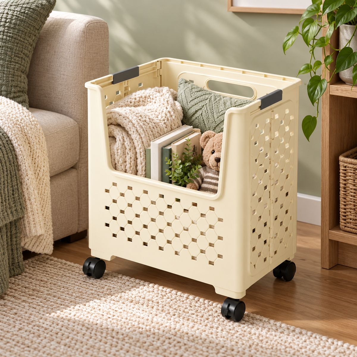 Foldable Clothes Storage Hamper