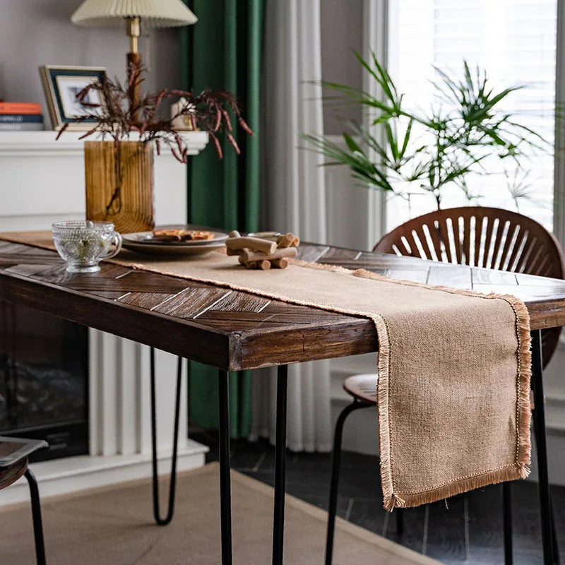Woven Jute Table Runner