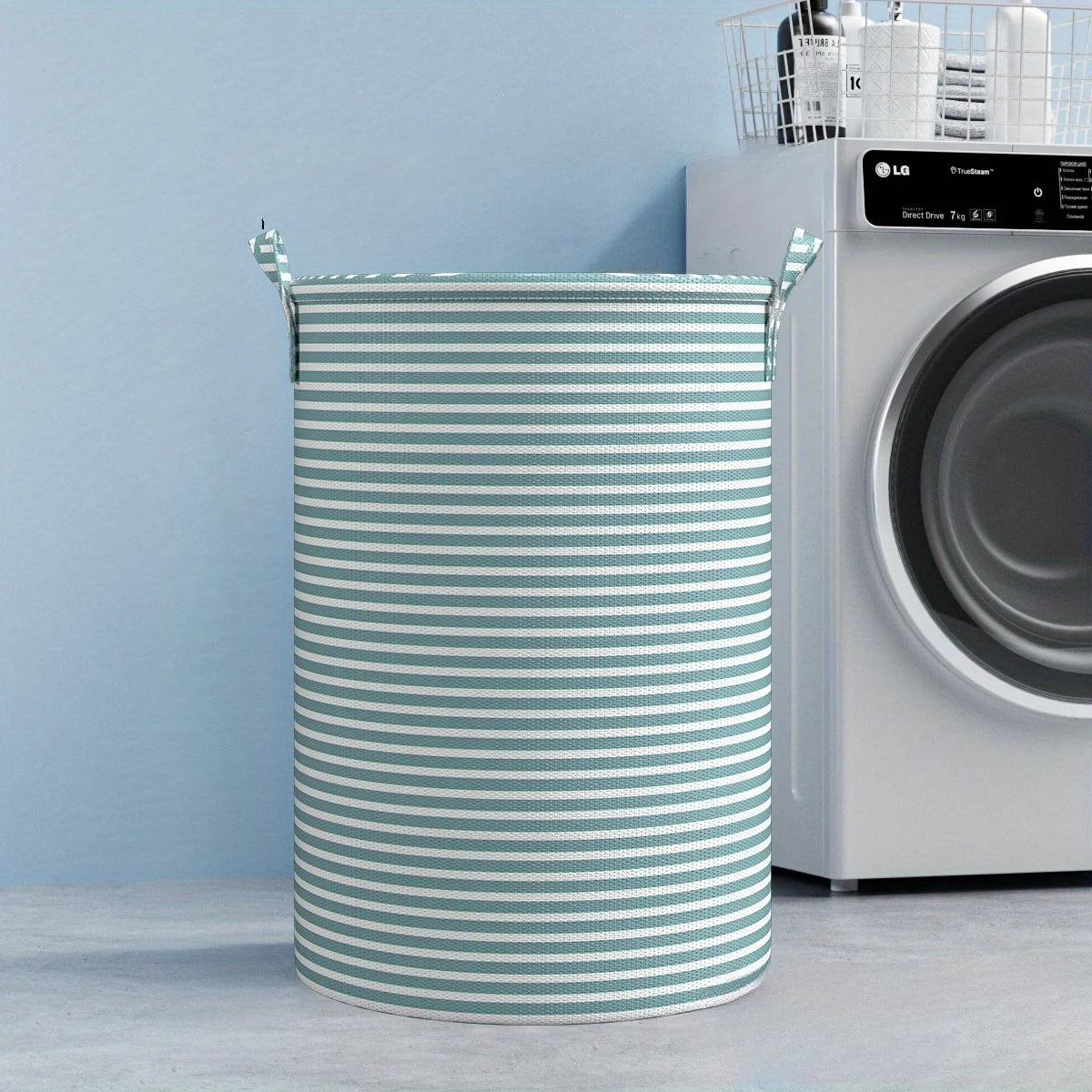 Space-Saving Laundry Basket