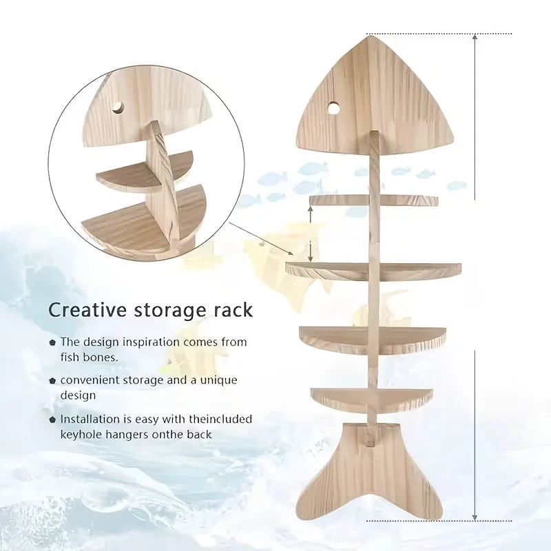 Minimalist Wall-Mounted Storage Shelf