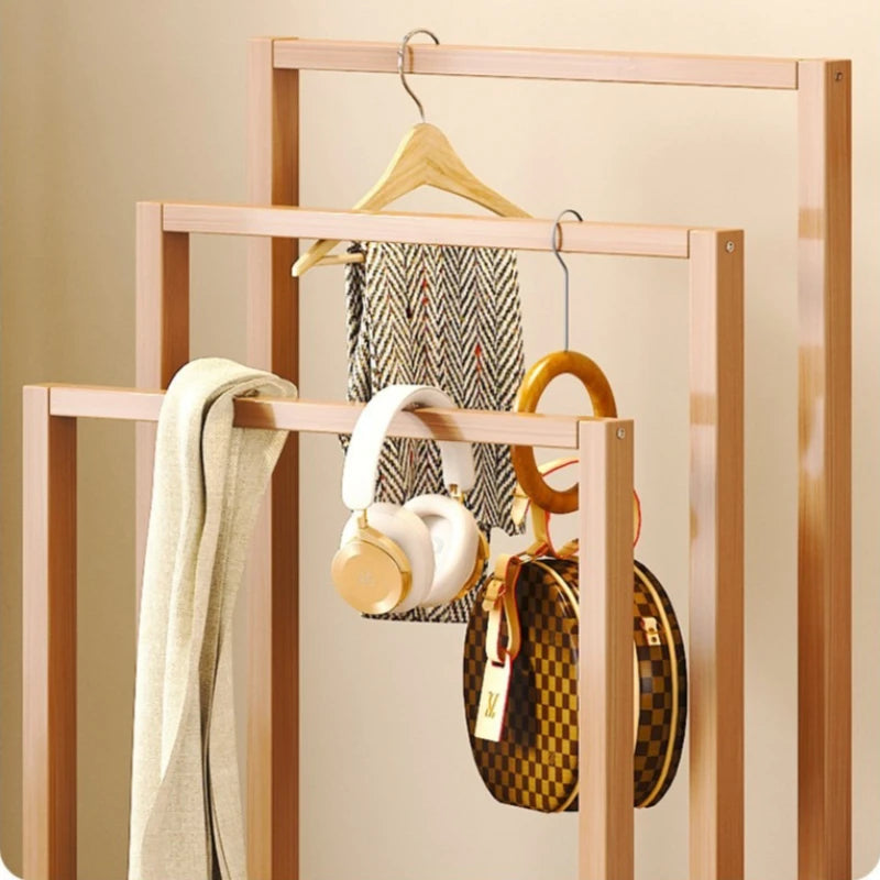 Bamboo Clothes & Towel Drying Rack
