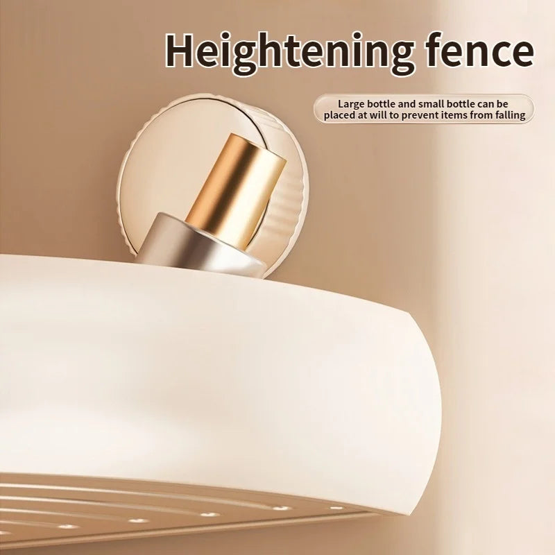 No-Drill Bathroom Wall Organizer