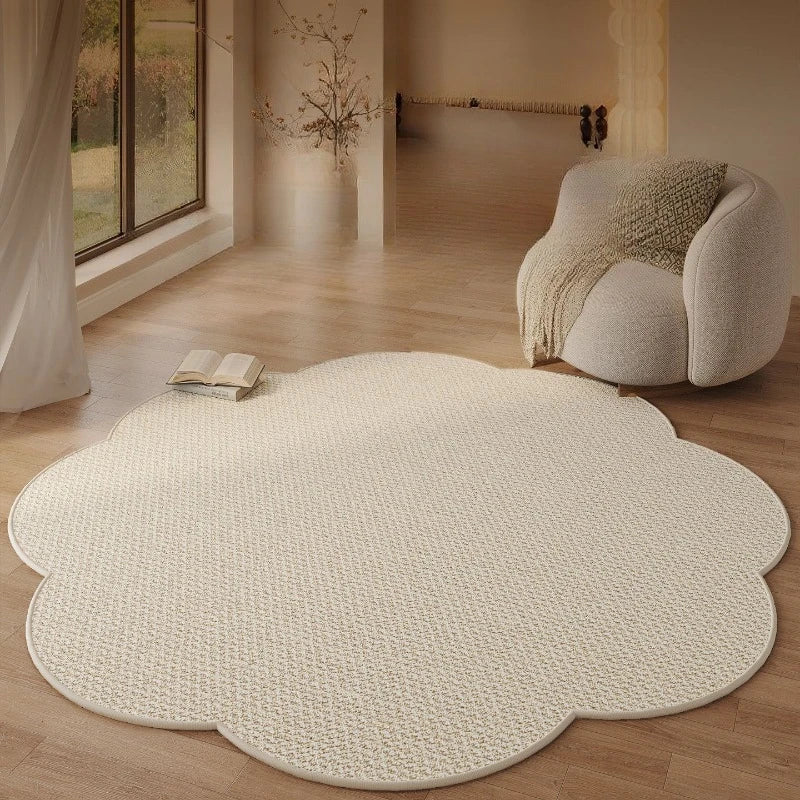 Round Sisal Accent Rug