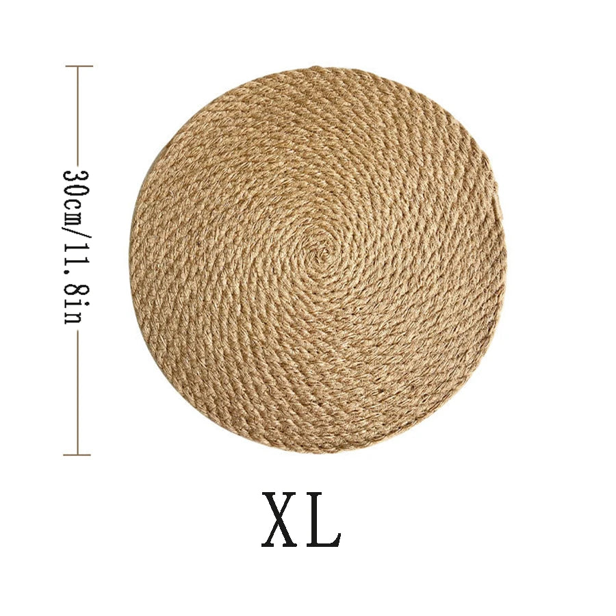 Woven Jute Trivet Mat
