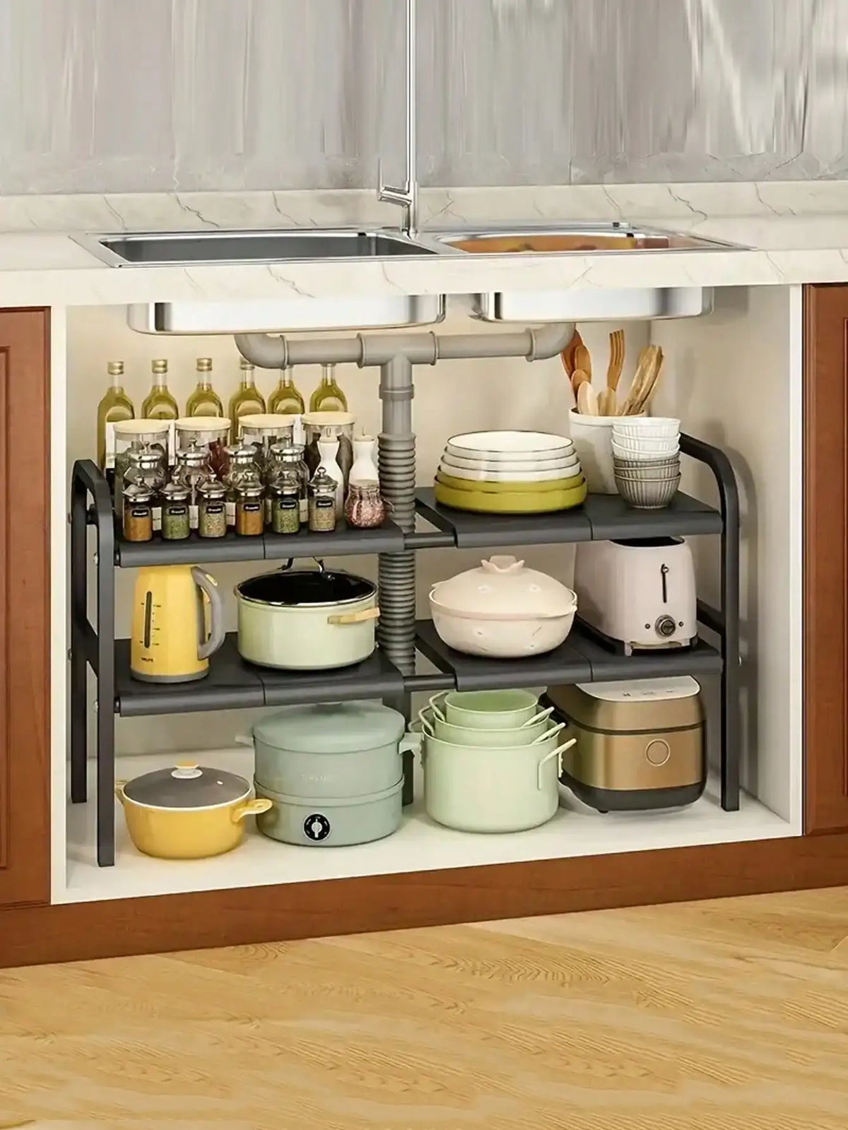 Kitchen Cabinet Organizer