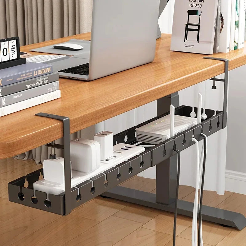Retractable Under-Desk Cable Organizer