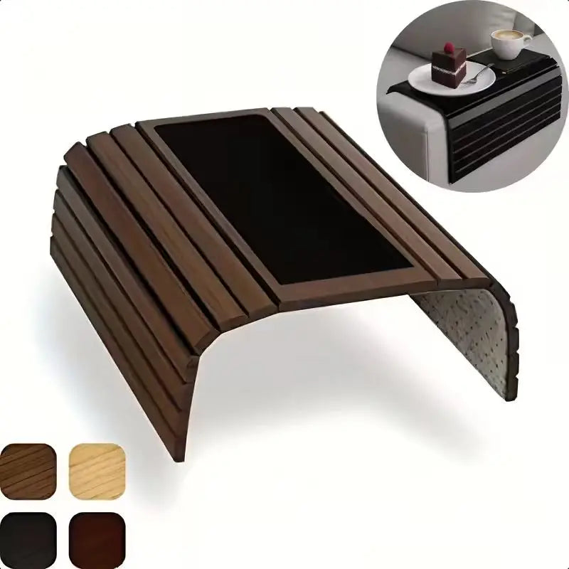 Foldable Sofa Armrest Tray & Cup Holder Tray