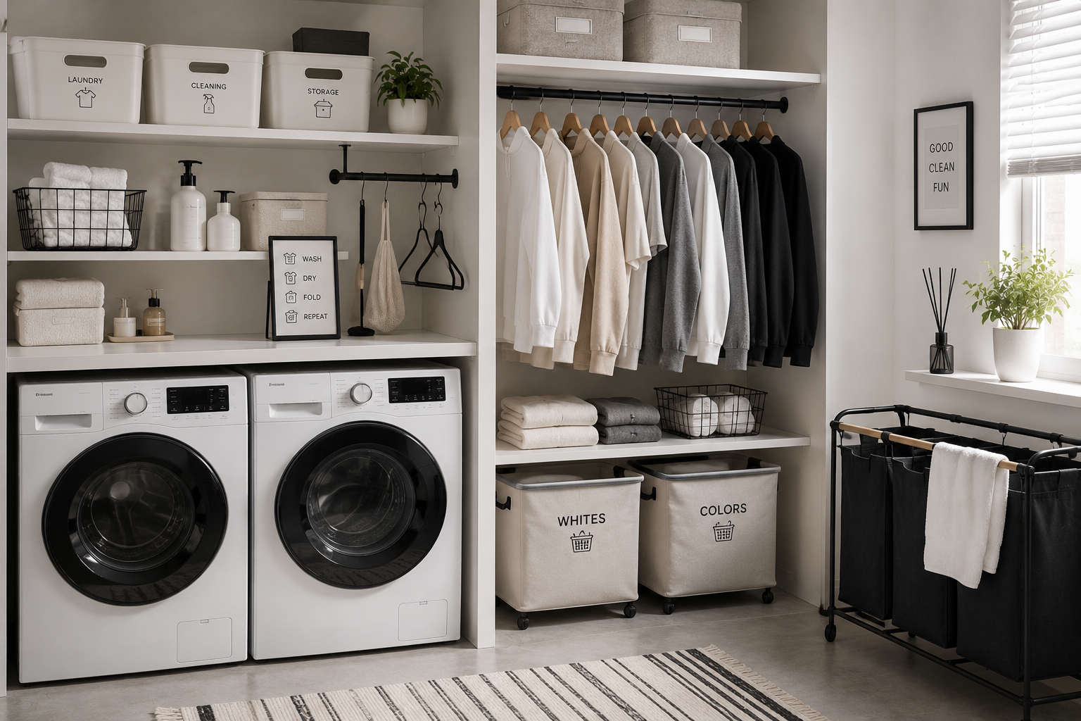 Closet & Laundry