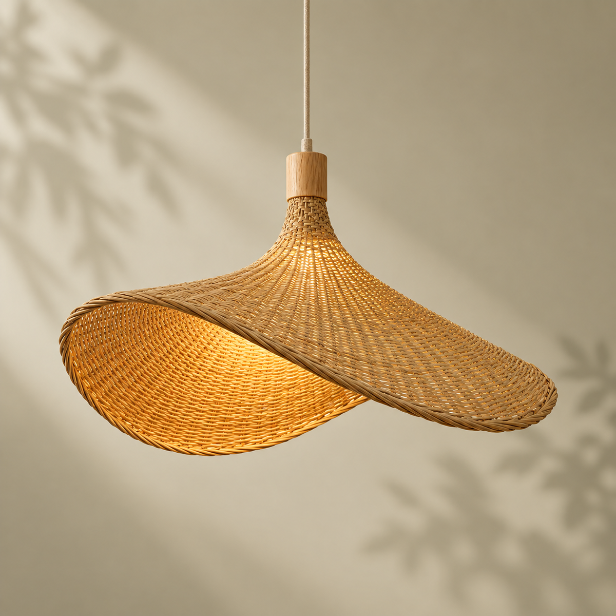 Rattan Pendant Hanging Lamp