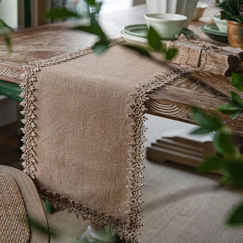 Woven Jute Table Runner