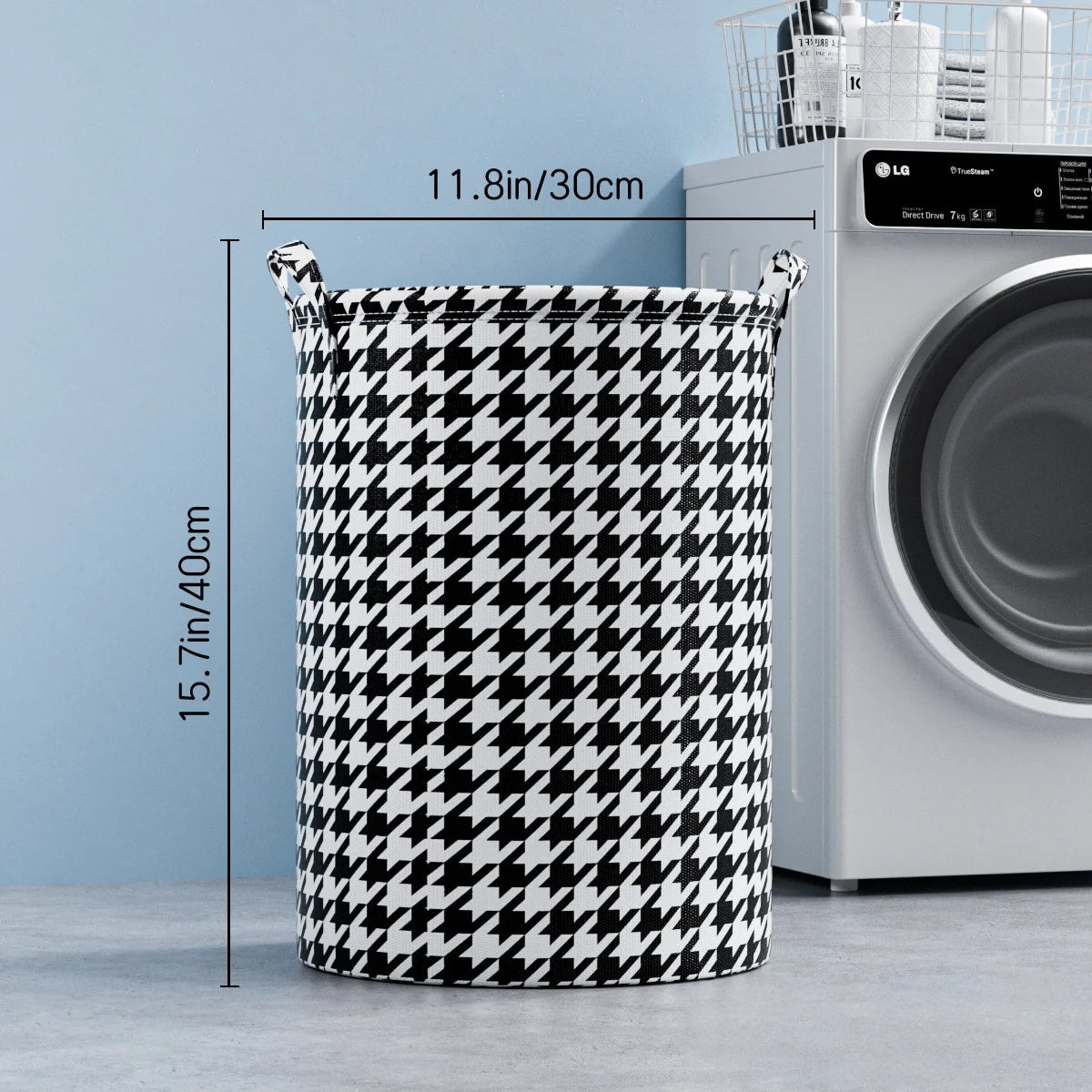Space-Saving Laundry Basket