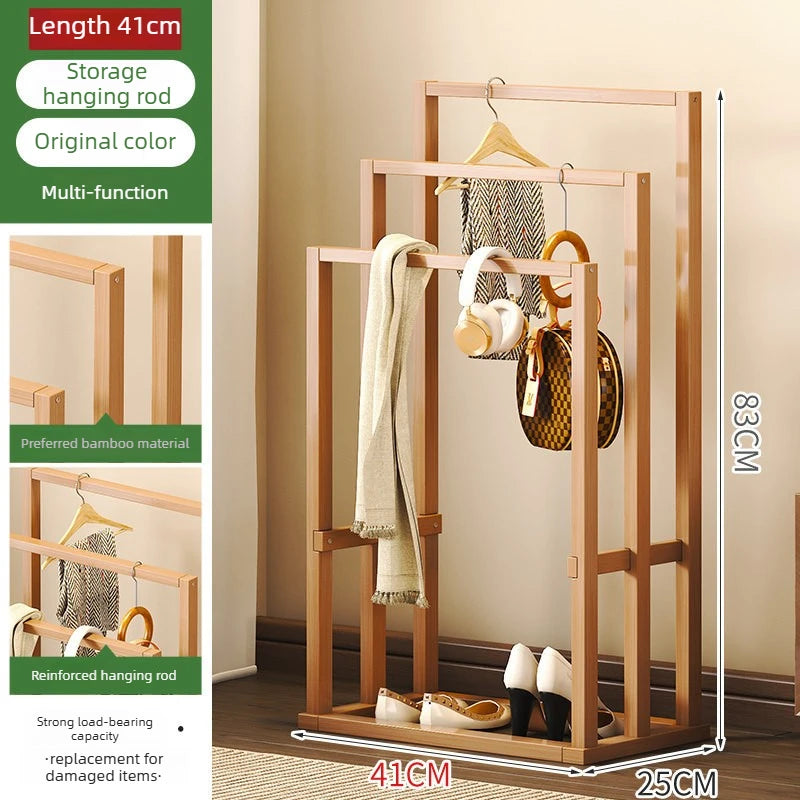 Bamboo Clothes & Towel Drying Rack