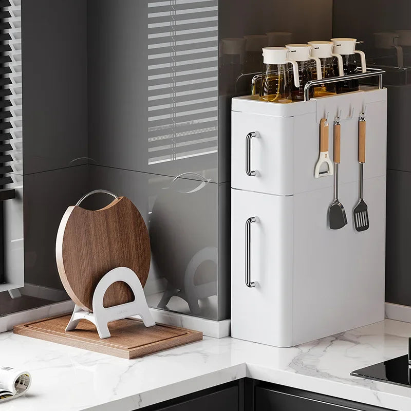 Multi-Tier Pull-Out Kitchen Organizer