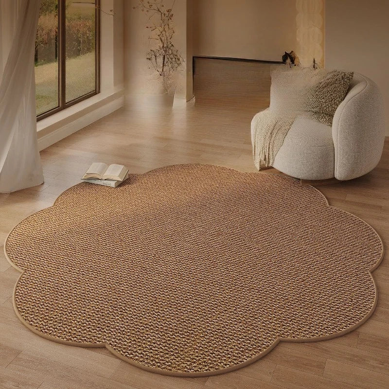 Round Sisal Accent Rug