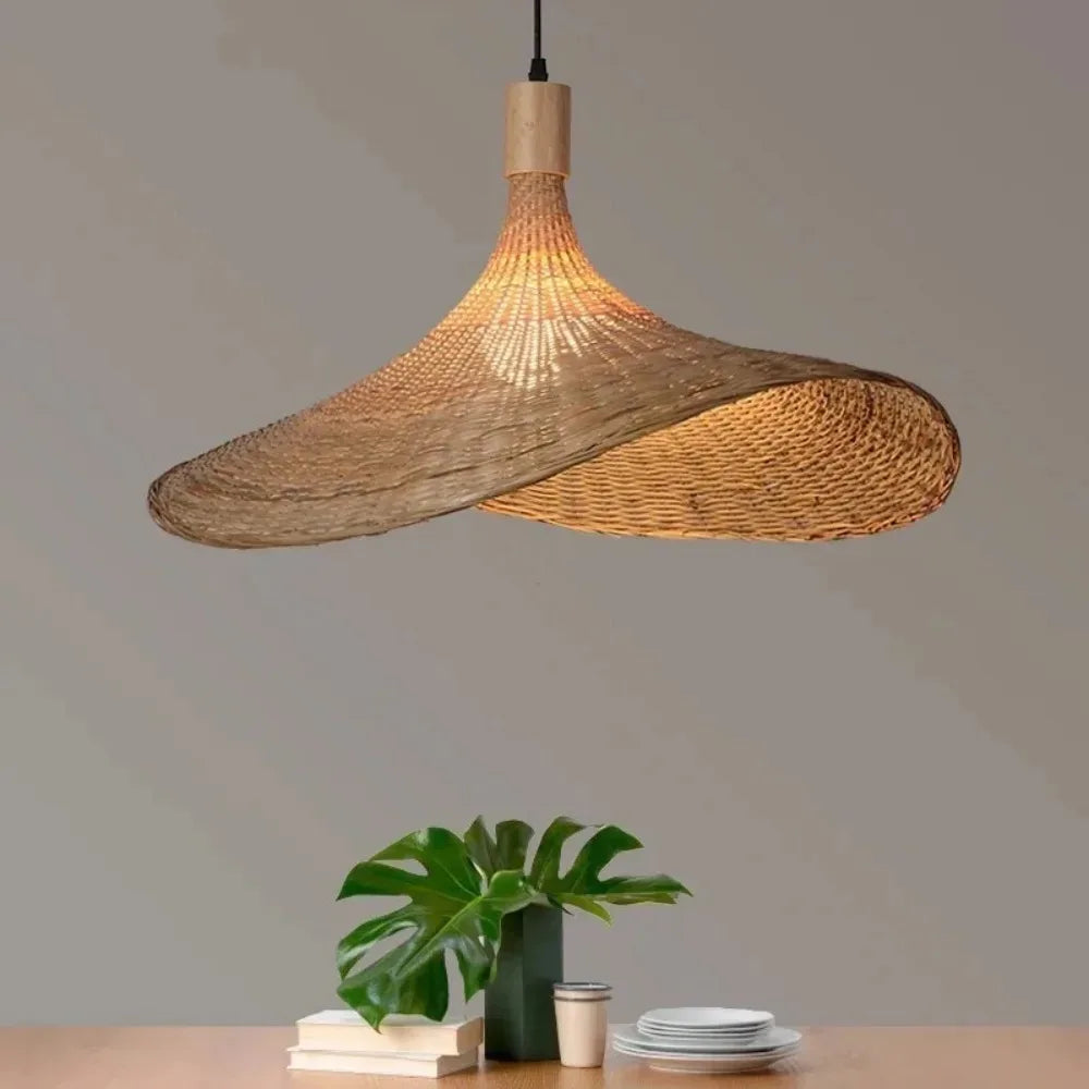 Rattan Pendant Hanging Lamp