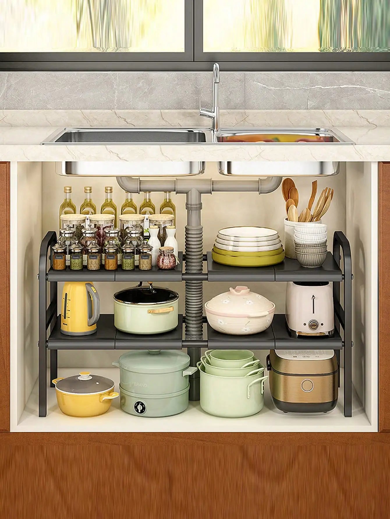 Kitchen Cabinet Organizer