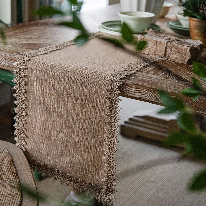 Woven Jute Table Runner