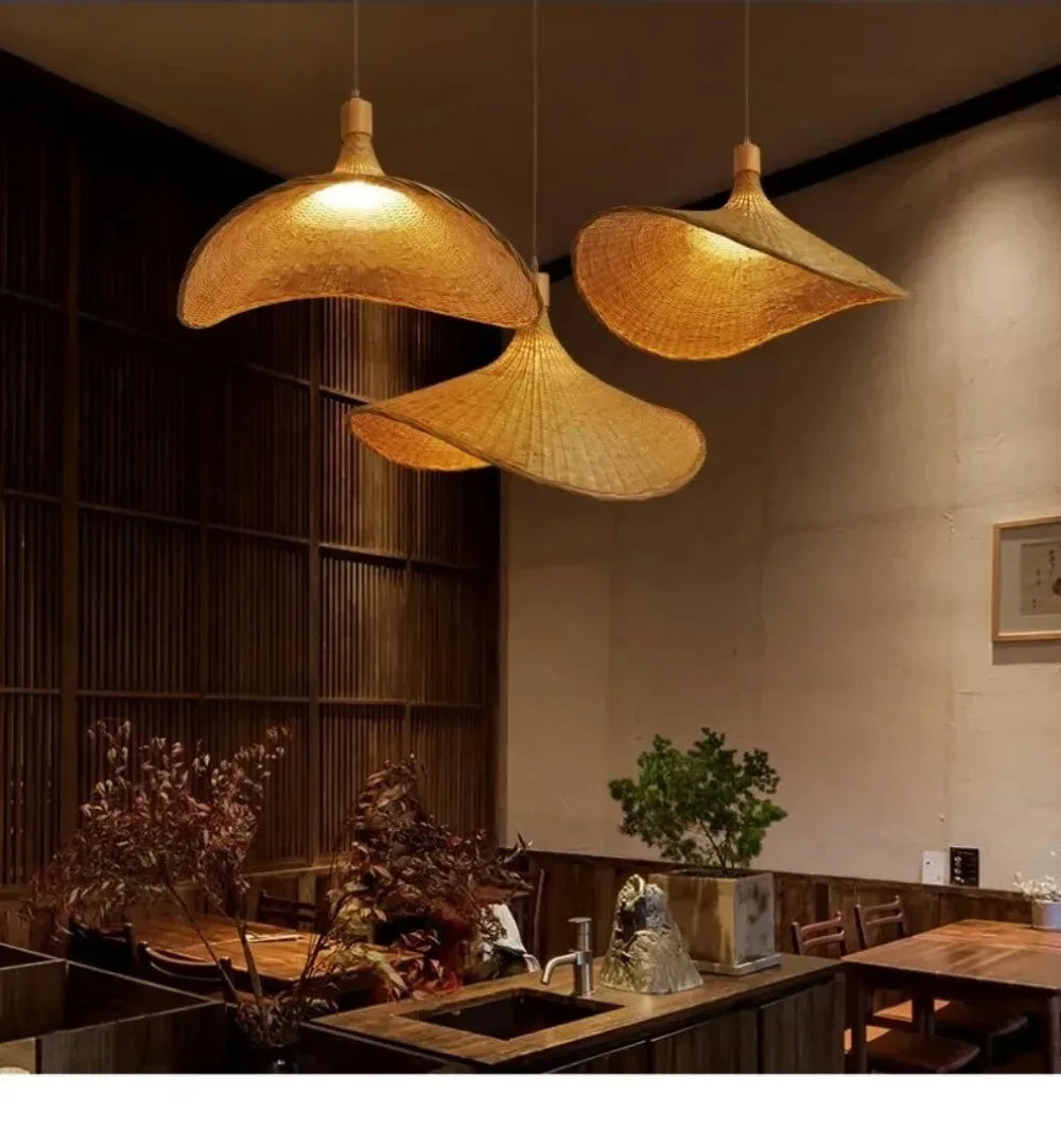 Rattan Pendant Hanging Lamp
