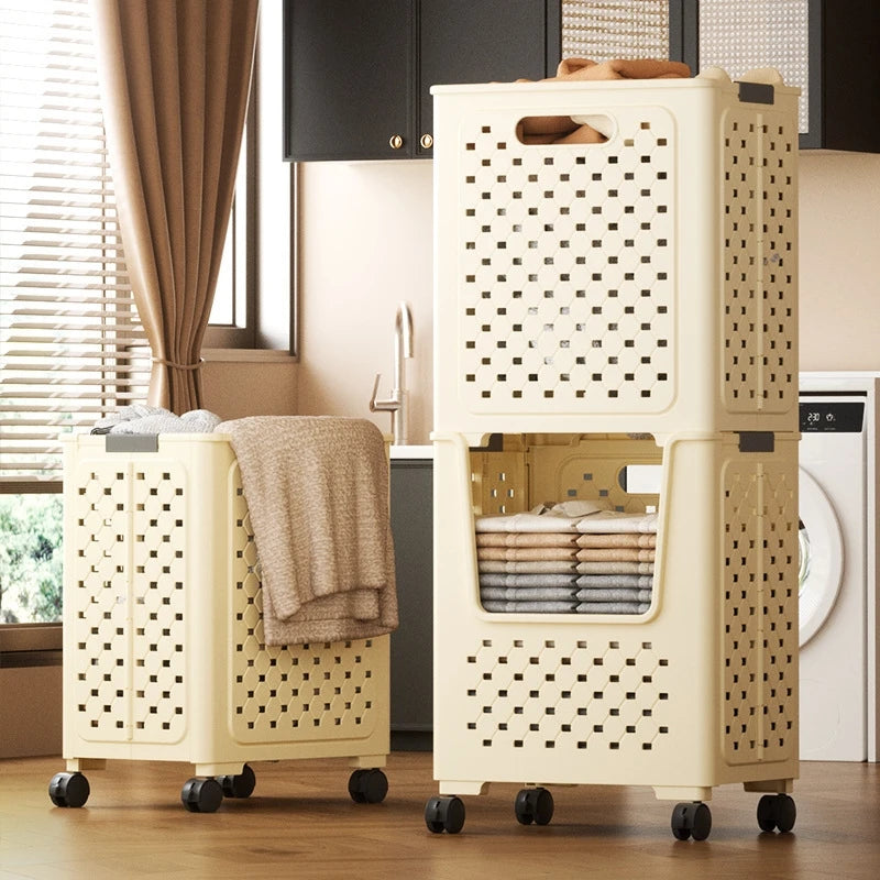 Foldable Clothes Storage Hampe