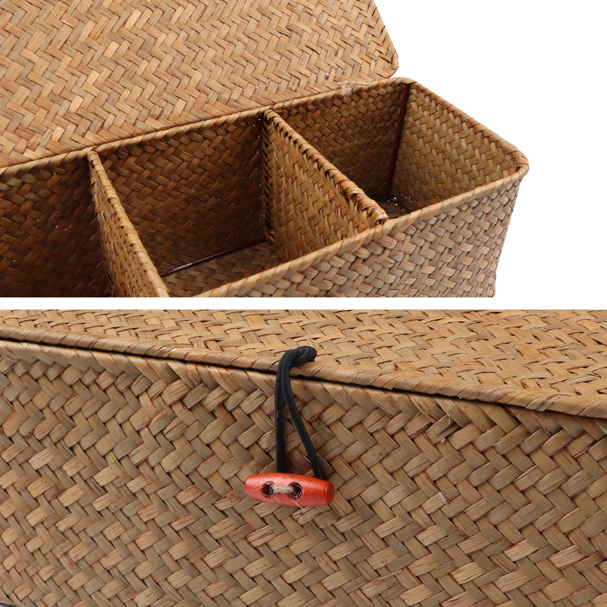 Seagrass Woven Storage Basket