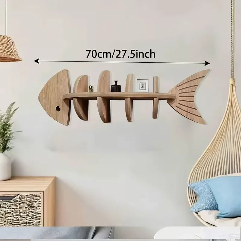 Minimalist Wall-Mounted Storage Shelf
