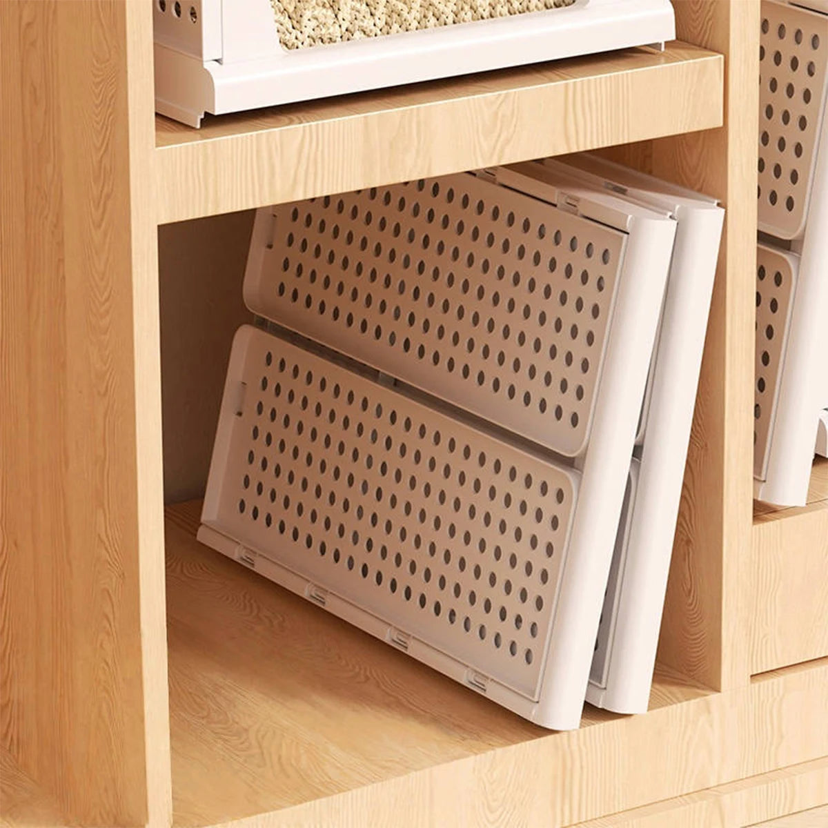 Foldable Wardrobe Storage Basket
