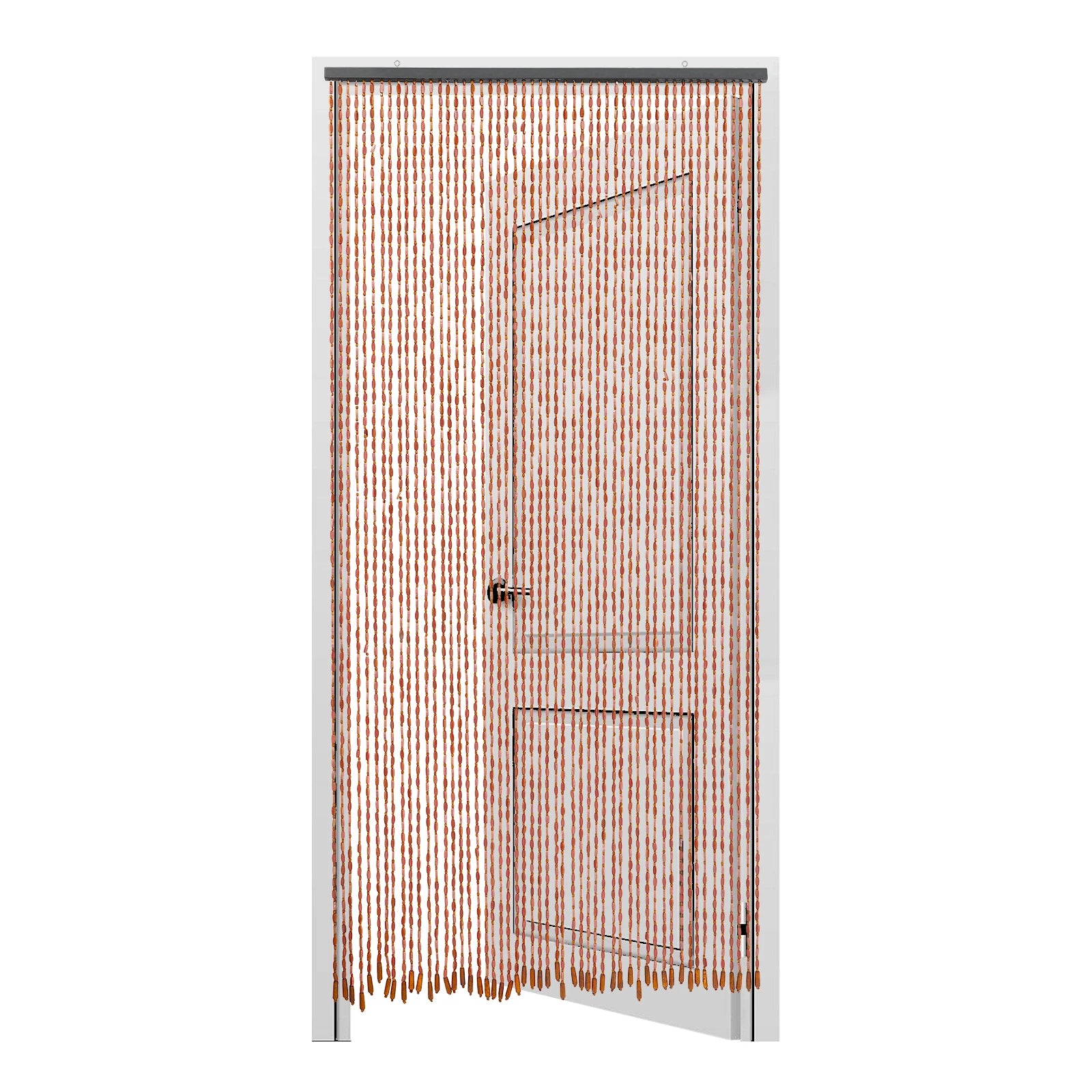 Bamboo Beaded Door Curtain