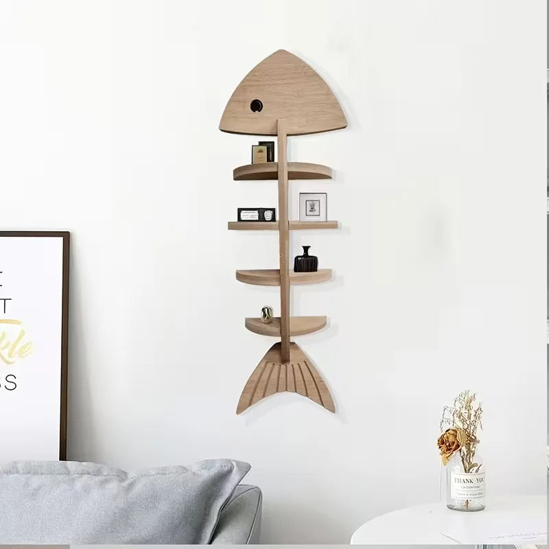 Minimalist Wall-Mounted Storage Shelf