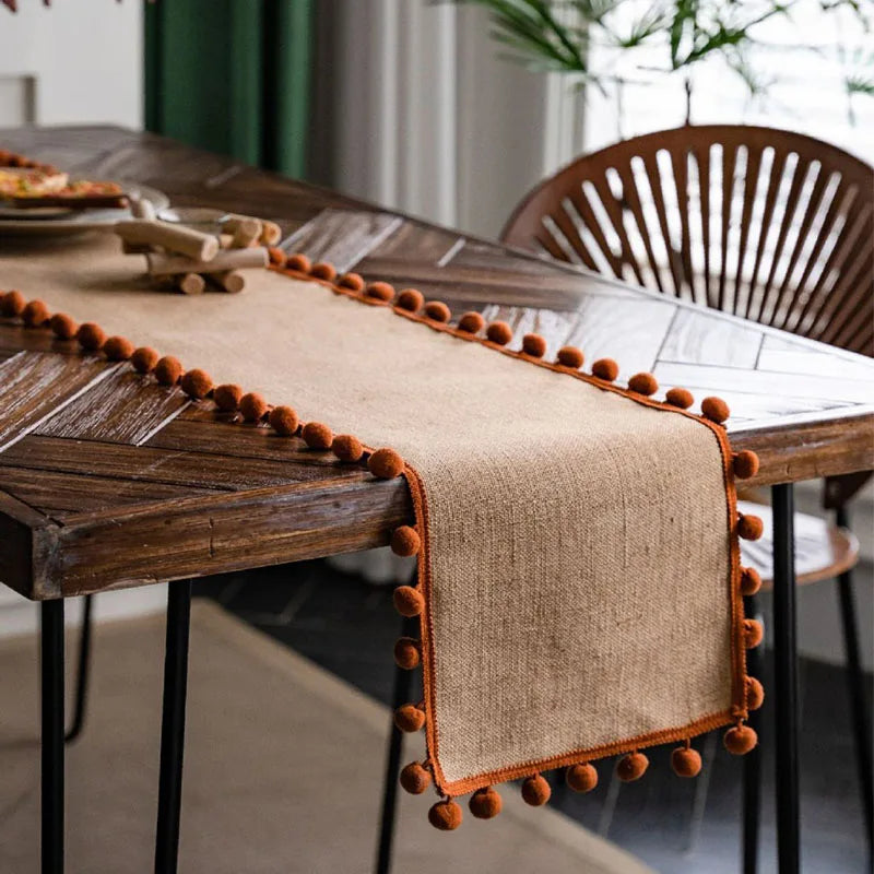 Woven Jute Table Runner