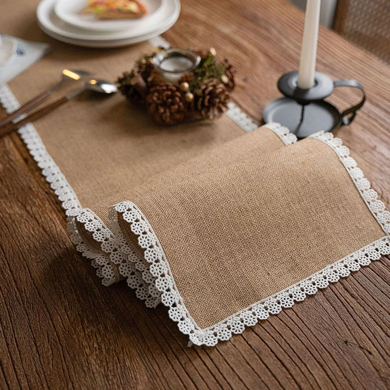 Woven Jute Table Runner