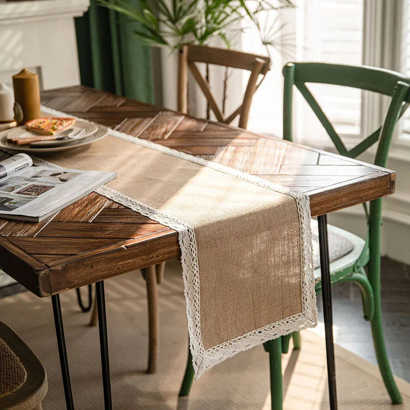 Woven Jute Table Runner