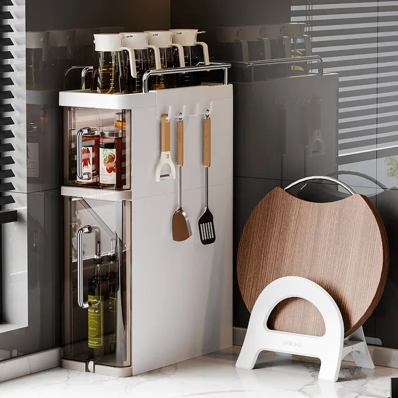 Multi-Tier Pull-Out Kitchen Organizer