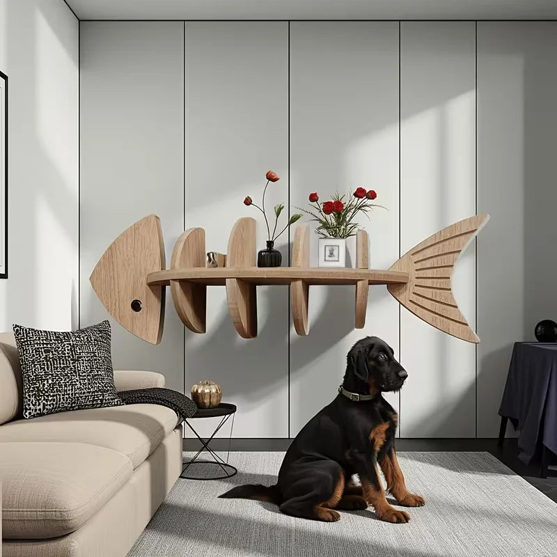 Minimalist Wall-Mounted Storage Shelf