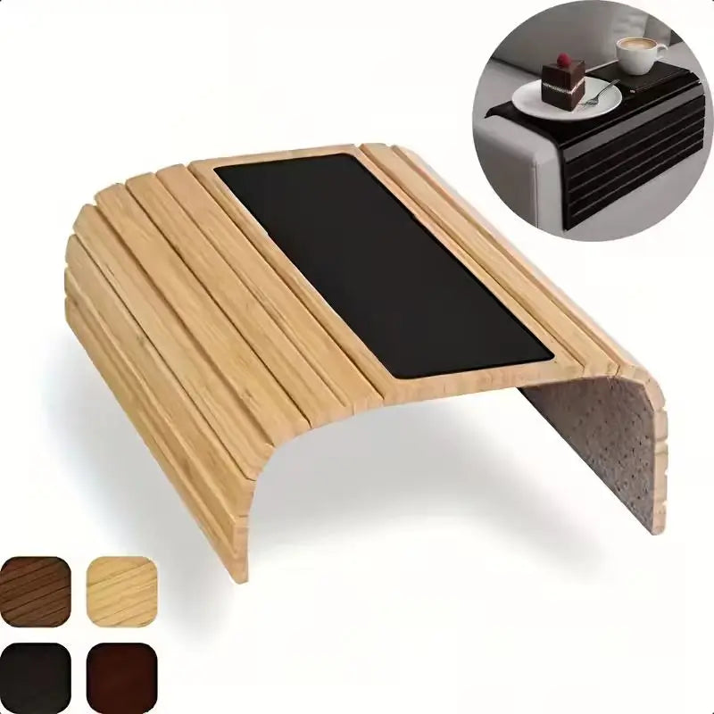 Foldable Sofa Armrest Tray & Cup Holder Tray