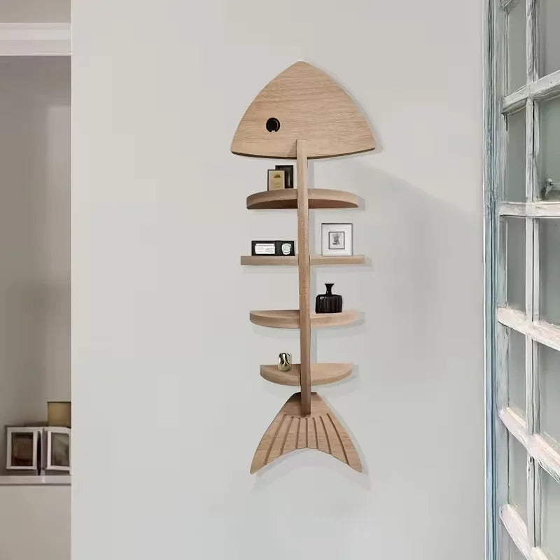 Minimalist Wall-Mounted Storage Shelf