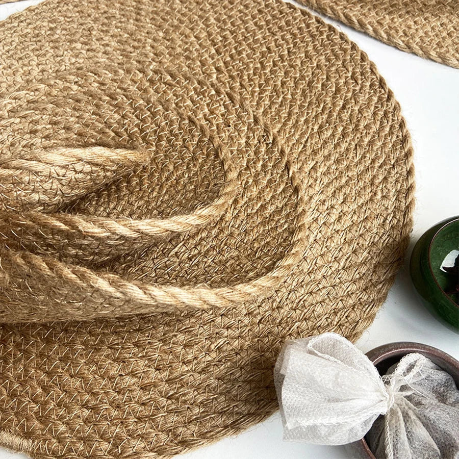 Woven Jute Trivet Mat