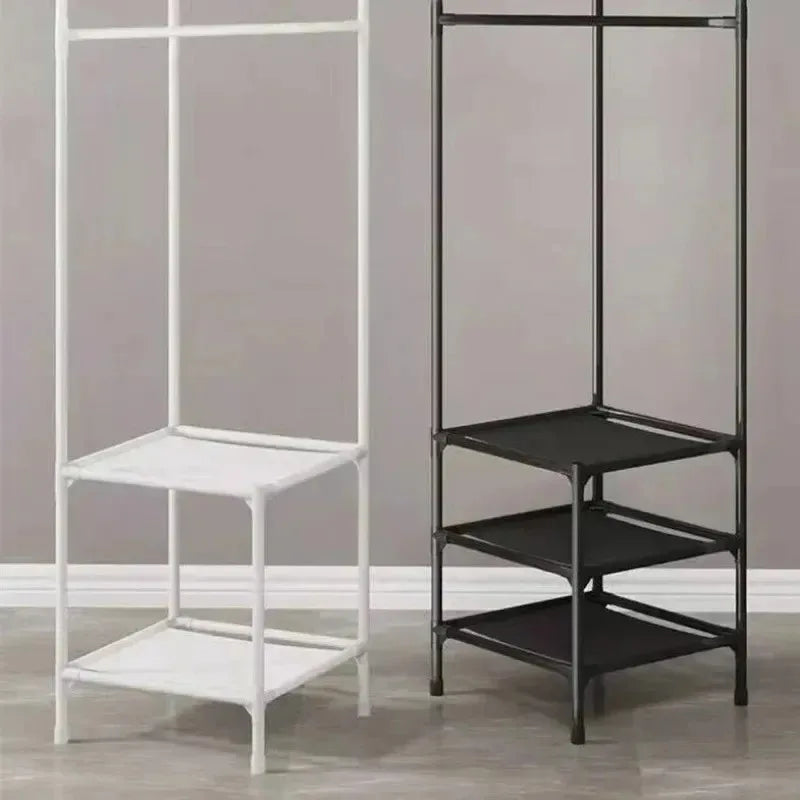 Detachable Multi-Tier Corner Coat Rack