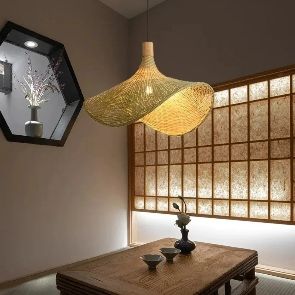Rattan Pendant Hanging Lamp