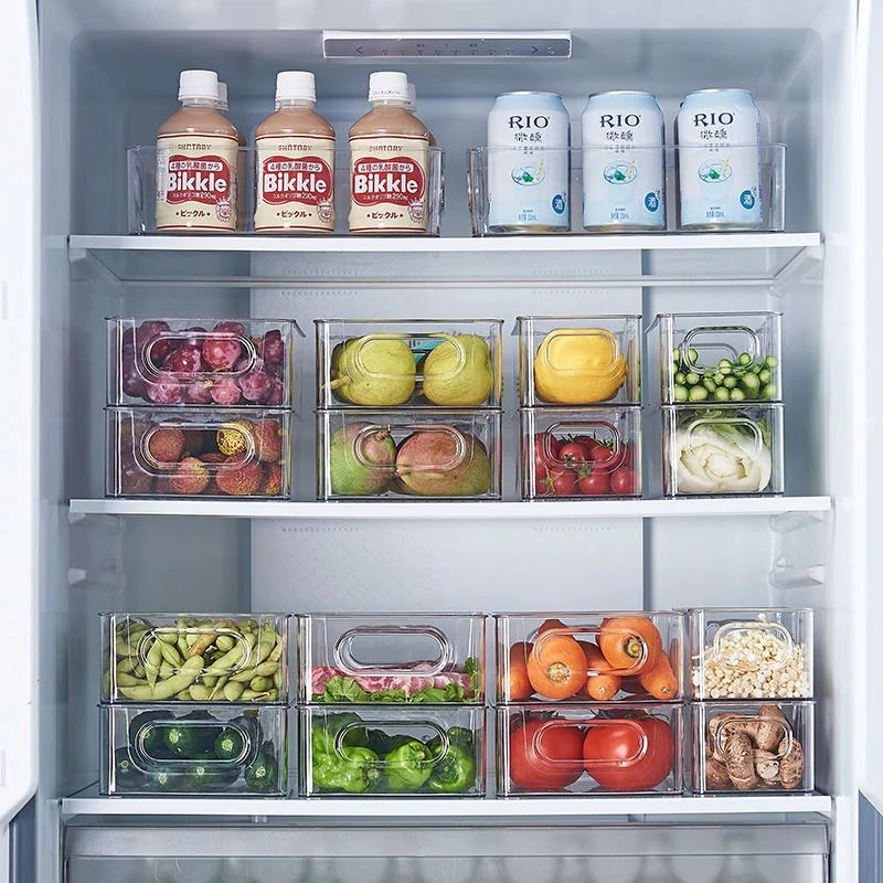 Clear Stackable Storage Organizer